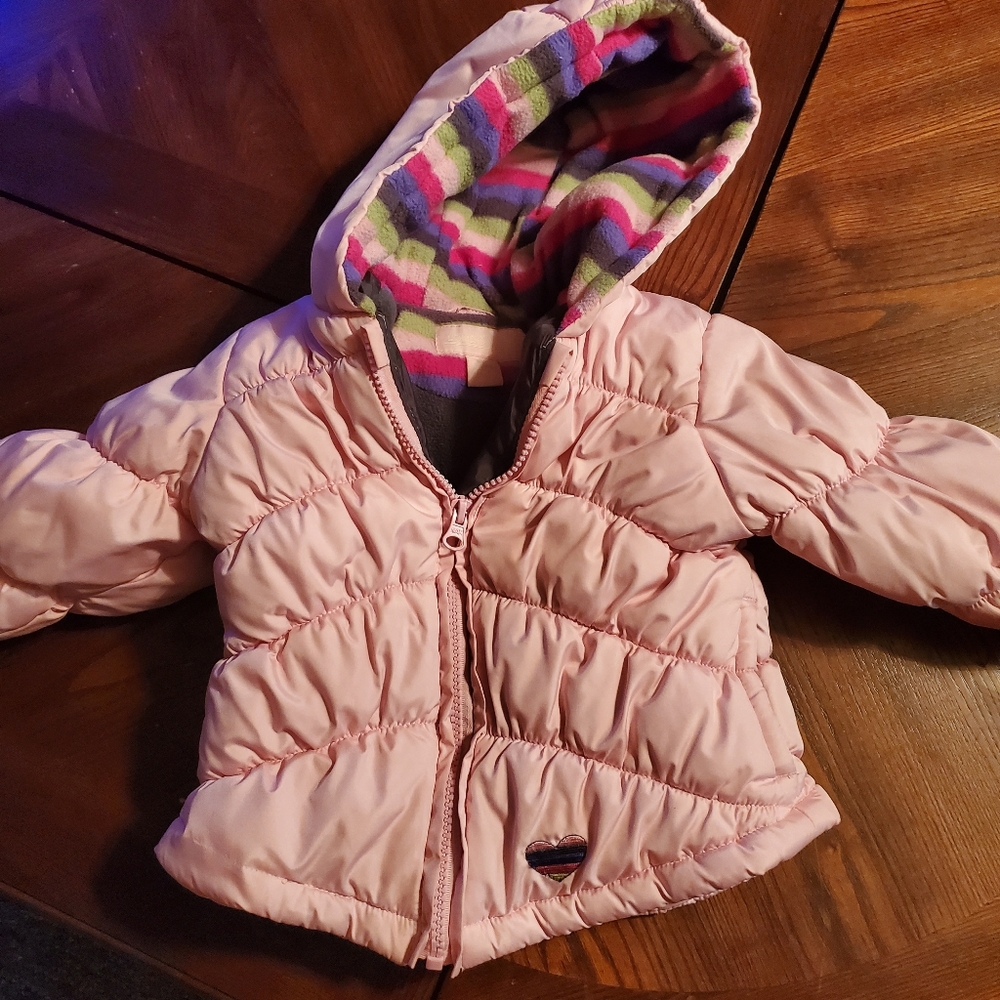 Pink Puffer Jacket